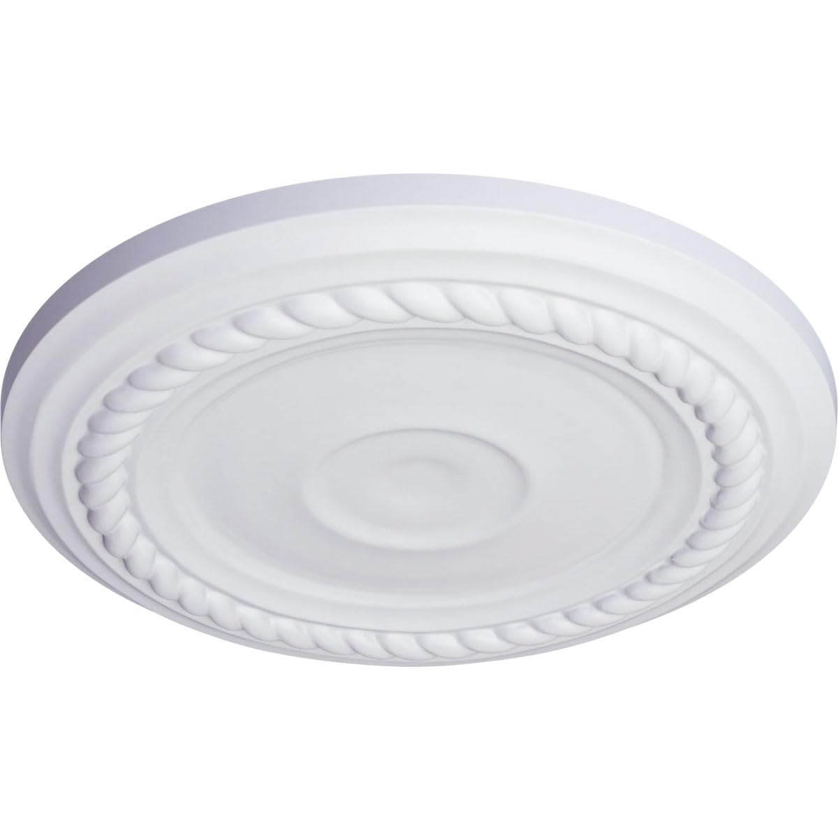 7 7/8"OD x 3/4"P Small Alexandria Ceiling Medallion (Fits Canopies up to 4 5/8") — Amazon image 2