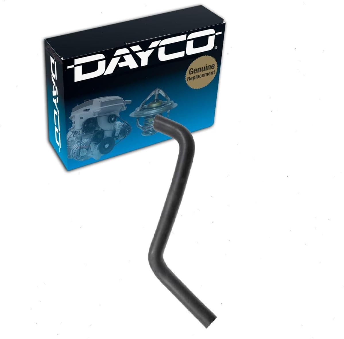 Dayco Upper Radiator Coolant Hose compatible with Hyundai Santa Fe 2.7L V6 2007-2009