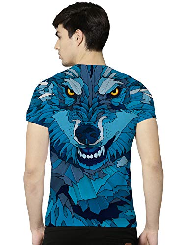 Image of STAND OUT All Over Printed Psychelic Trippy Animal T-Shirts