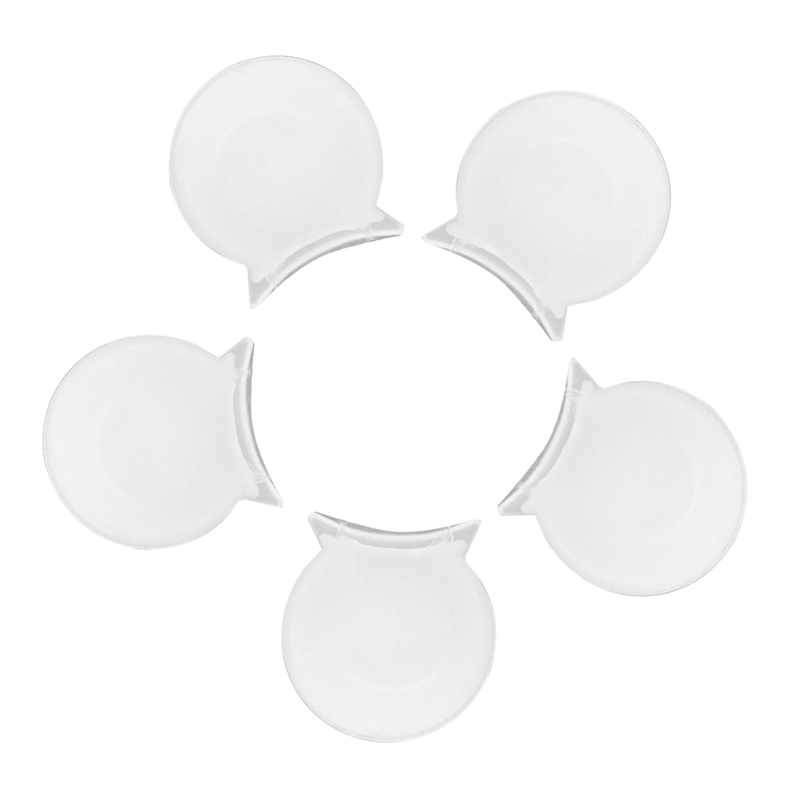 FUNOMOCYA Professional Clarinet Accessory 5 Pack Thumb Rests Cover Clarinet Playing Finger Support Comfortable and Stabilizing