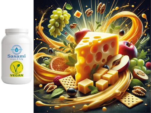 Arôme en poudre fromage Gouda Sasami vegan pour sublimer vos apéritifs et gratins maison