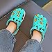 Toddler's Fashion Outdoor Beach Pool Shoes for Cute Summer Style, Doberman Pinscher Turquoise Pizza