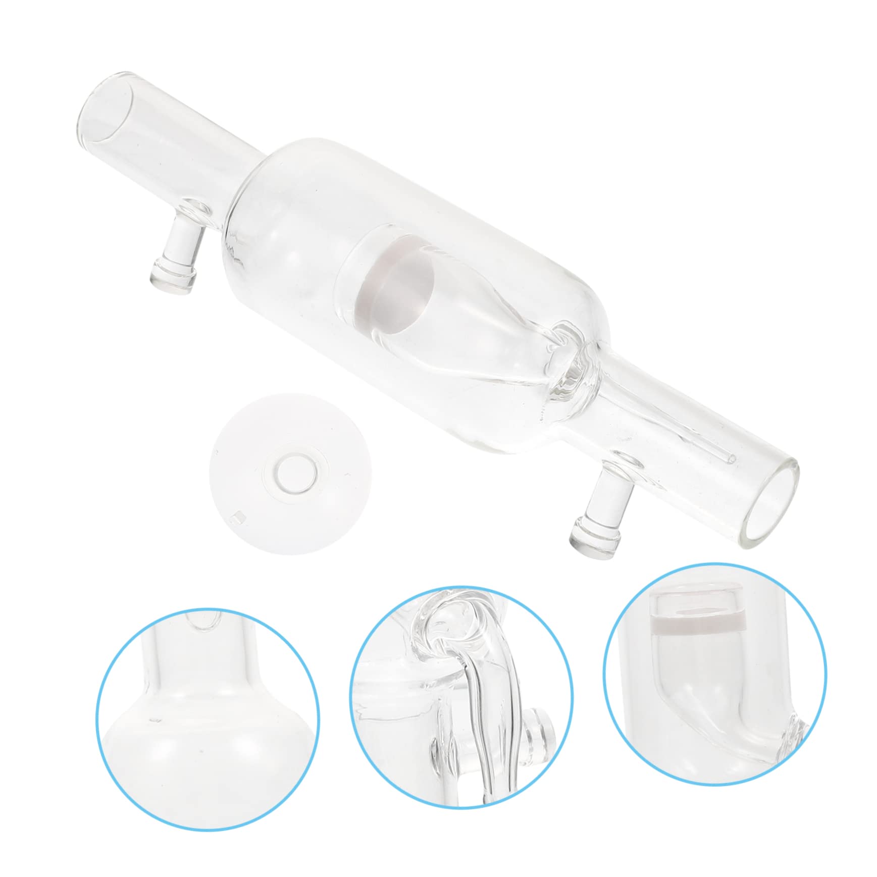 Kisangel 3 Piezas refinador peceras pecera Redonda difusor oxigeno domestico Outlet Exit difusor Tanque Planta Aire Resistente al Desgaste Acuario Equipo