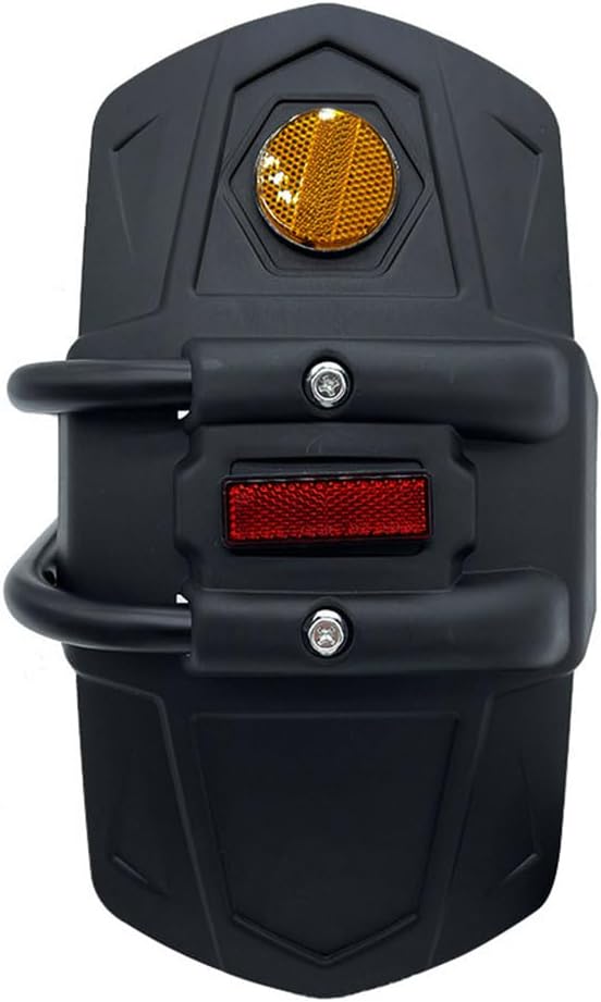Motorcycle Rear Fender,Universal Splash Guard, Wheel Cover Splash Guard, Motorcycle Rear Wheel Mudguard (Black)