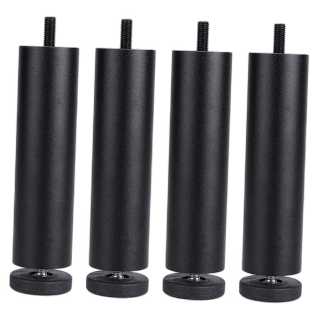 Ensemble de Pieds Ajustables en métal pour mobilier - Lot de 4 pièces, Contemporain
