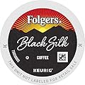 Folgers Black Silk Dark Roast Coffee, 96 Keurig K-Cup Pods