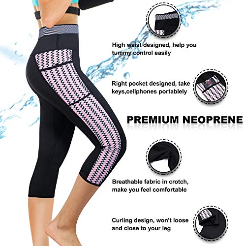 image for CtriLady Women’s Wetsuit Pants UPF 50+ Warmth Neoprene Diving Swimmi