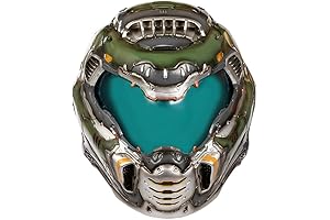 Doomguy Mask Adults Resin Men Full Head Halloween Cosplay Costume Prop