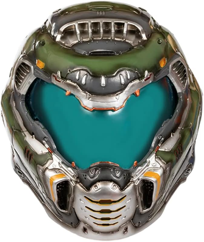 Doomguy Mask Adults Resin Men Full Head Doom Mask Halloween