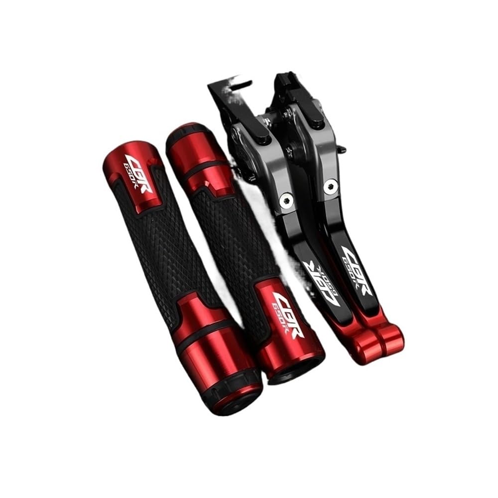 Gfjvcgjru Titanium Motorcycle Brake Clutch Levers For Ho&N&Da Cbr 650R 2023-2026 Motorcycle Accessories Adjustable Levers Brake Clutch Lever Handlegrips