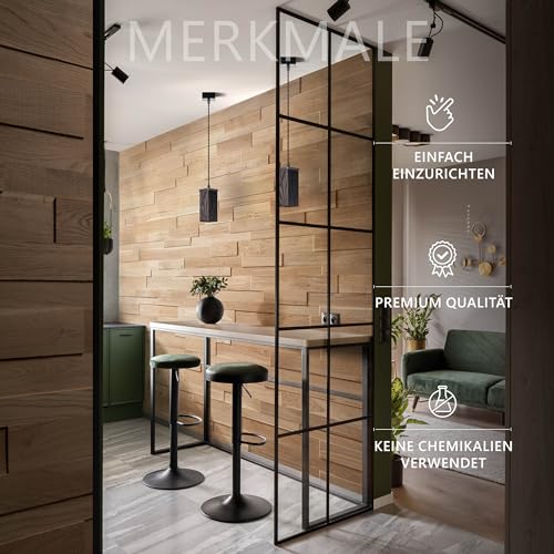 Foto von Wooden Wall Design, Eiche 3D Wandpaneele, Wandverkleidung OZO