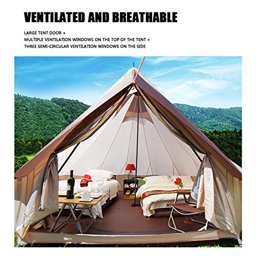 Carpa Outdoor GeRRiT Yurt 4 m diámetro resistente viento y agua miniatura 2