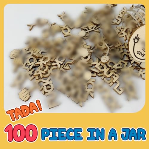 Hilarious Wooden Gratitude Jar - Unique Appreciation Gift for Teachers, Friends, and Coworkers - Perfect for Christmas, White Elephant, and Special Occasions - Image 5