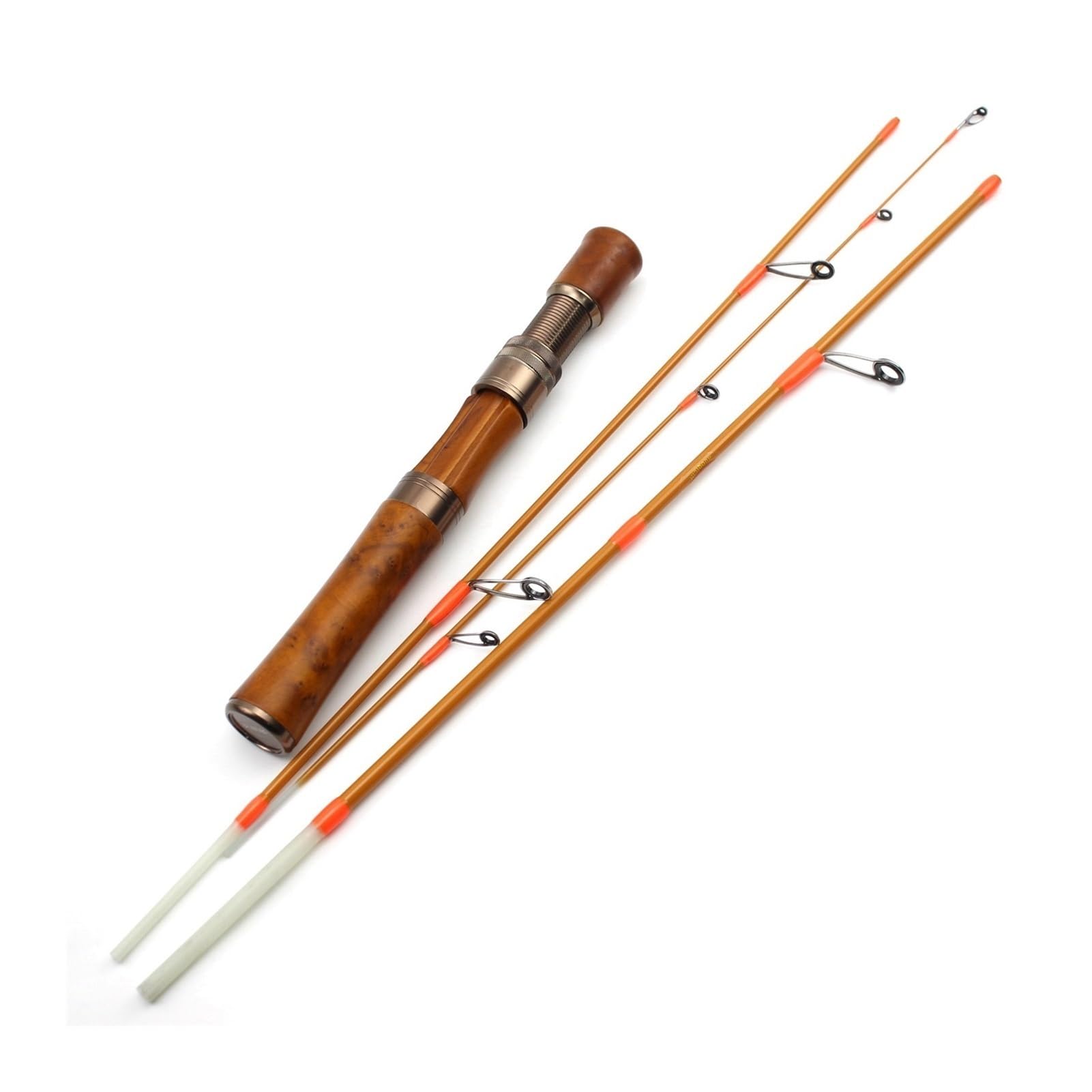 Canna da Pesca con Esche da Lancio a lenta Rotazione da 1,4 m, Esca da 1,5-8 g, canne ultraleggere, Punte Solide ultraleggere, Canna da Pesca per trote, Attrezzatura da Pesca (Canna da Pesca a SPI