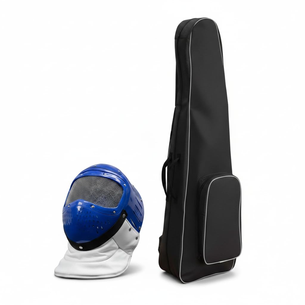 rockible Casco Da Scherma per Bambini, Leggero, Resistente Alle Forature, Attrezzatura per Allenamento per Bambini, Zaino, Resistente All'abrasione, Cinghi