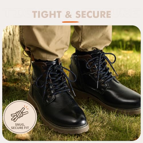 Image of Stepace 2 Pairs Round Heavy Duty Boot Laces for Hiking and Work Boots