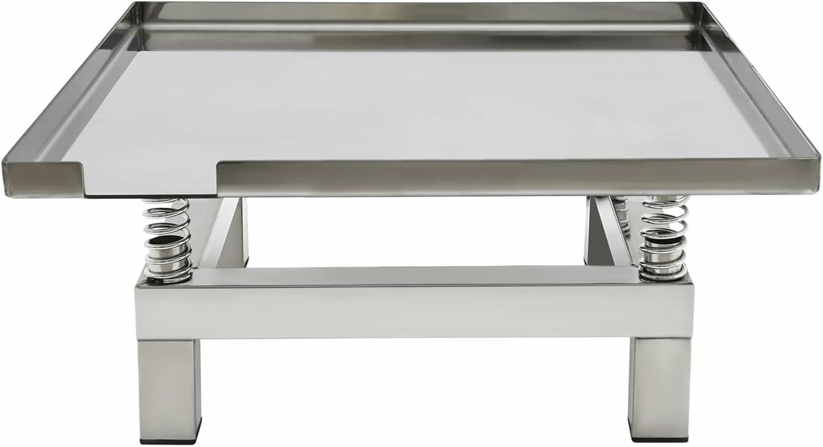 Mesa vibratoria de hormigón para moldes de hormigón, banco de pruebas de vibración de acero inoxidable para laboratorio