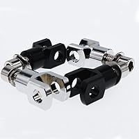 Vista 5 de kit de hardware de montaje de estriberas para motocicleta, soportes de montaje de reposapiés para Softail FXST Low Rider Sport Glide Dyna FXR FX