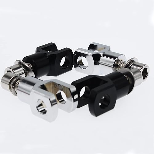 Miniatura 5 de Juego de pinzas para pie de motocicleta para softail FXST Low Rider Sport Glide Dyna FXR FXR FX (cromado)