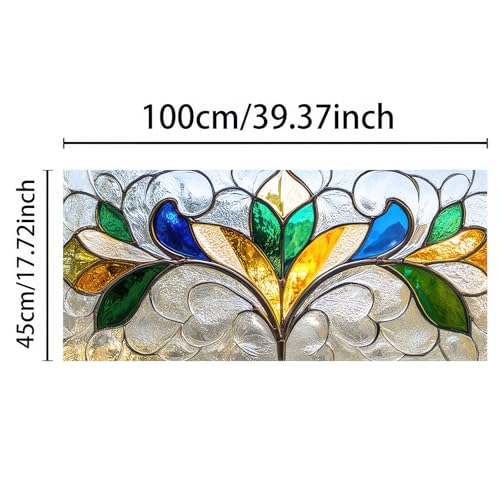 Vinilo Decorativo para Ventanas 39.3x17.7 pulgadas BlissYard miniatura 4