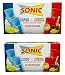 SONIC Freezer Pops Pack Of 2! 2 Flavors: Ocean Water & Cherry Limeade! Naturally & Artificially Flavored! Delicious and Refreshing Ice Pops! Choose From Small or Large! (Small)