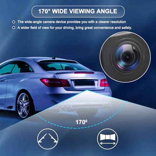 Image of Rear View Backup Camera Replacement for Hyundai Genesis Sedan 2009 2010 2011 3.8L V6 / 4.6L V8 Back Up Camera Replaces # 95760-3M000 95760-3M060