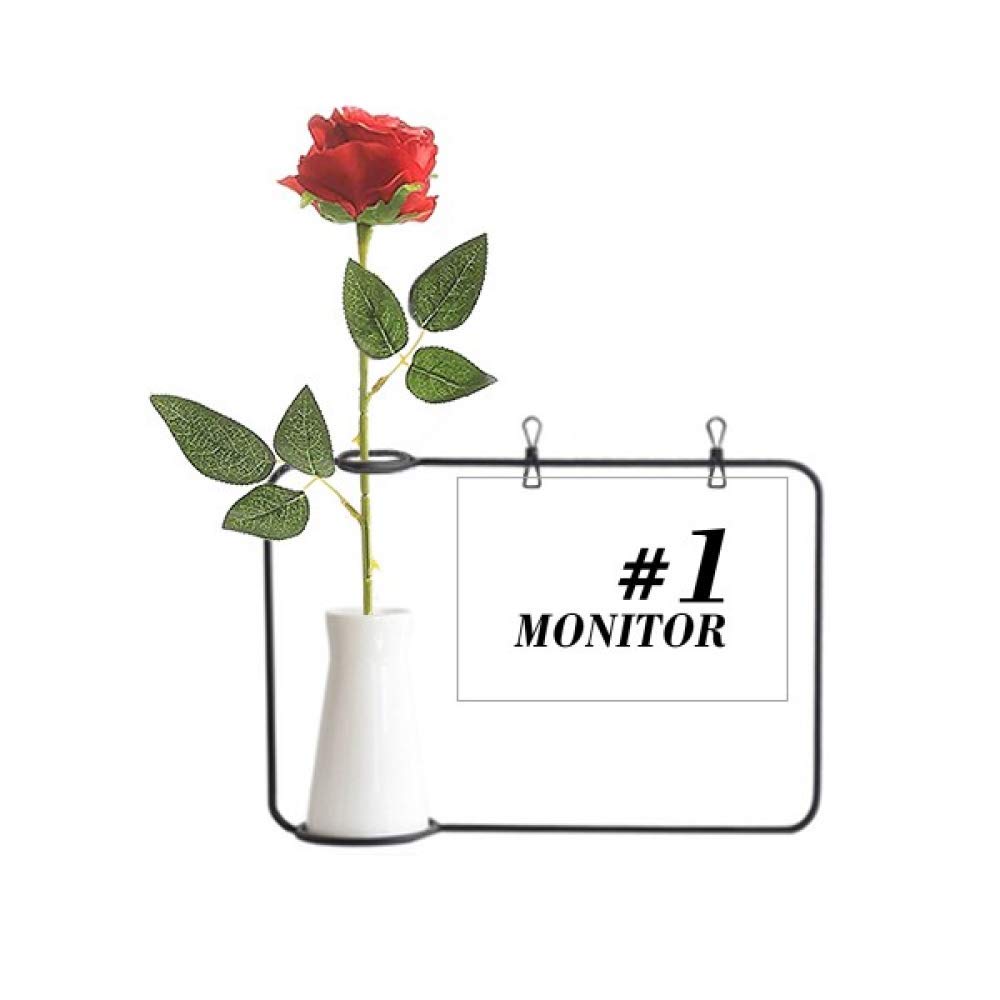 Rose artificielle suspendue durable pour grand vase décoratif de fête