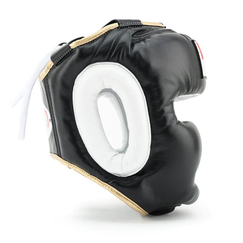 Protège-tête YOKKAO Entraînement – Cuir Véritable, Fait Main En Thaïlande, Taille XL, Pour Muay Thai Et Boxe