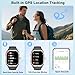 GPS Smart Watch for Men, 2.06"HD Screen Fitness Watch Answer/Make Call, Smartwatch with Heart Rate/Sleep Monitor/Pedometer, 100+ Sports Modes, IP68 Waterproof Activity Tracker Running for Android iOS