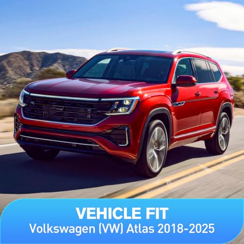Image of Nilight in-Channel Vent Window Visors for VW Atlas Standard 2018-2025, 4PCS