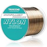 TRUSCEND Monofilament Fishing Line, Superior Nylon Low Memory Fishing Line, Excellent Casting, Excep
