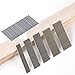 23 Gauge Pin Nails Headless Pins Nails with 7 Different Sizes, 3500pcs Assorted Galvanized Brad Nails 2/5 Inch to 1 Inch, Pin Nails for Molding Cabinetry Building Assembly. (Stainless Steel)