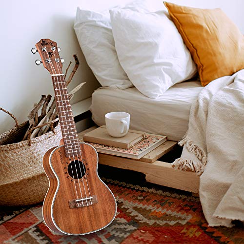 Winzz Ukulélé Concert Meilleure Sélection Wood KOA Ukulélé Trousse d’ukulélé de 23 pouces pour Débutant ou Professionnel… - Les Beatles, Paul McCartney, John Lennon, RIngo Starr, George Harrison Winzz Ukulélé Concert Meilleure Sélection Wood KOA Ukulélé Trousse d'ukulélé de 23 pouces pour Débutant ou Professionnel… – Image 3