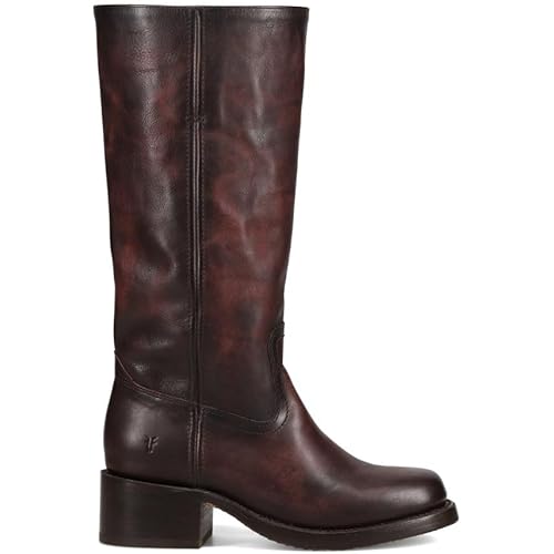 Frye Campus 14L Iconic Tall Boots for Women Crafted from Signature Montana Leather with Genuine Stitch Welt Construction and Stacked Leather Heel