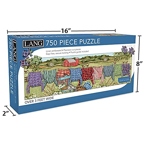 LANG Favorite Flannel 750 Piece Panoramic Jigsaw Puzzle