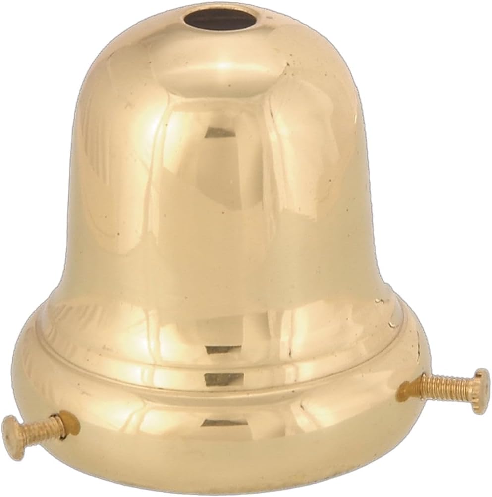 B&P Lamp® 2 1/4" Fitter, Bell-Type Shade Holder, Polished & Lacq.