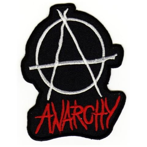 Coutures bügelbild thermocollantes iron on patchs motif punk uK emO anarchy Cover