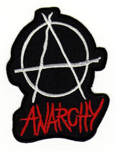 Bestellmich / Aufnäher Écusson bügelbild Patch Iron on Patchs Motif UK Anarchy Emo Punk