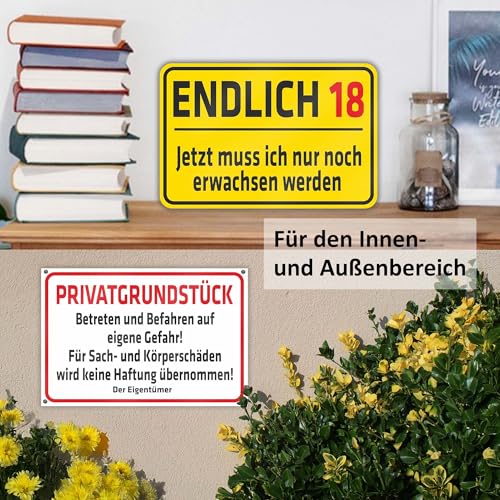 Indigos UG - Schild Eingeschränktes Haltverbot Text: Ladezone Nur zum Be - und Entladen 25x40 cm - Warnung - Sicherheit - Hotel, Firma, Haus - Aluverbundplatte 3mm - Hinweisschild - Warnschild – Bild 6