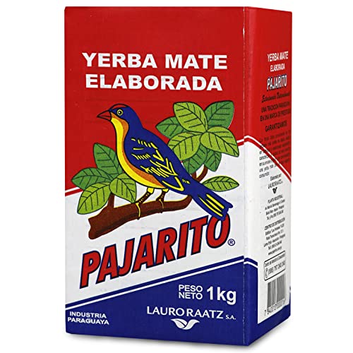 Pajarito Yerba Mate Tè Tradizionale 1kg | Yerba Mate Paraguay | Bevanda disintossicante ed energetica