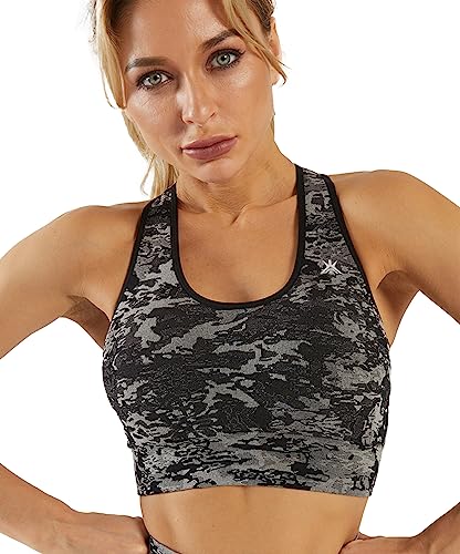 Image of Kobo Medium Impact Slip on Everyday Sports Bra for Women - Lightly-Padded, Non-Wired & High Coverage | Lined Cups with Removable Inserts (Imported)