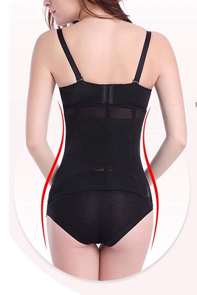 Faja Postparto elástica de Pecho Completo de Primera Calidad, Ropa postoperatoria y para Mujer, Faja Postparto, Faja Postparto, Culturismo, Bellyway, Moda Femenina clásica.Schwarz-3XL