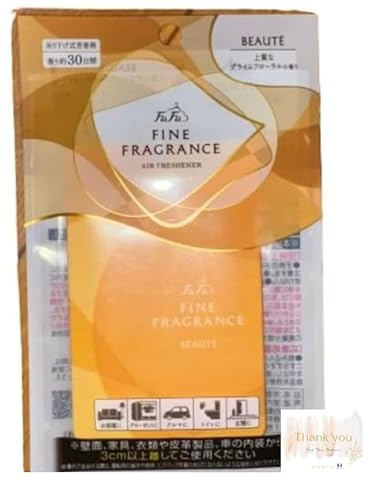 ファーファ ファインフレグランス 吊り下げ式芳香剤 魅力的な香り 当店オリジナルロゴ入りカード付き (1個, プライムフローラル ボーテの香り)