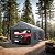 F Fellie Cover 12x20 ft Portable Garage, Outdoor Storage Shed Outdoor Carports Canopy with Sidewalls, Outside Waterproof Car Shelter Tents for for Camping SUV, Backyard, Patio, Garden, Grey