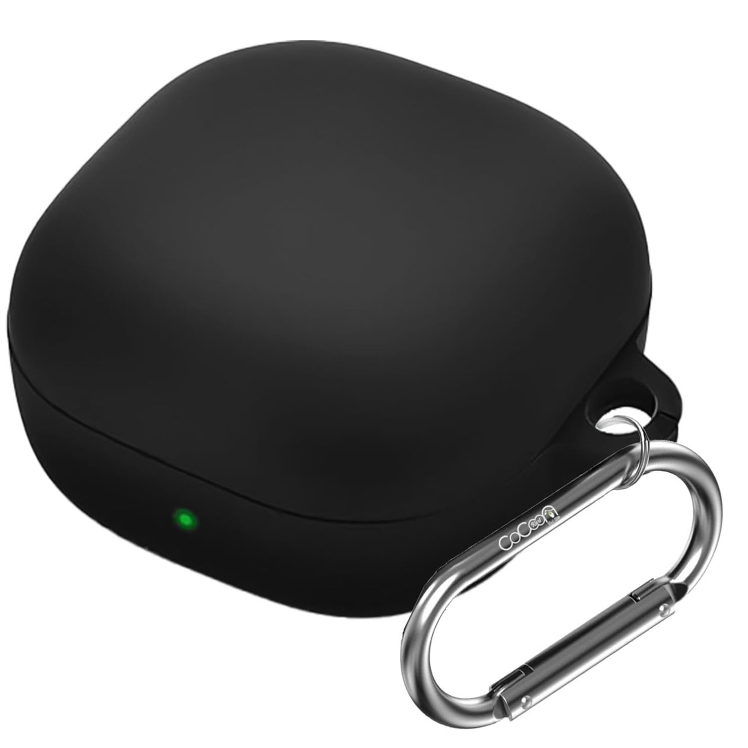 Cocoonkart Soft Silicone Case Cover for Samsung Galaxy Buds Core (Black)-image-13