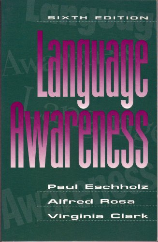 Language Awareness 0312084102 Book Cover
