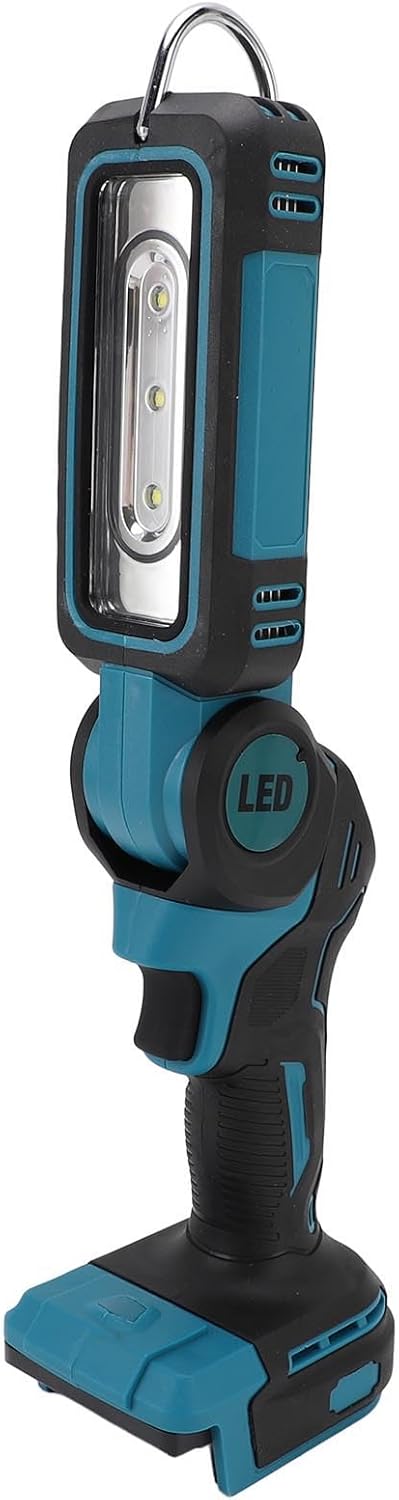 Cordless LED Work Light Adjustable 500lm 1000lm Wide Angle 90 Degree Rotatable Lamp Outdoor Construction