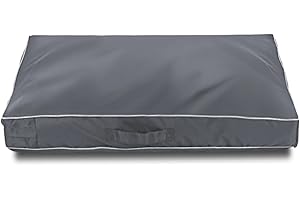 Chinchilla Heavy Dog Bed Replacement Covers with Zipper