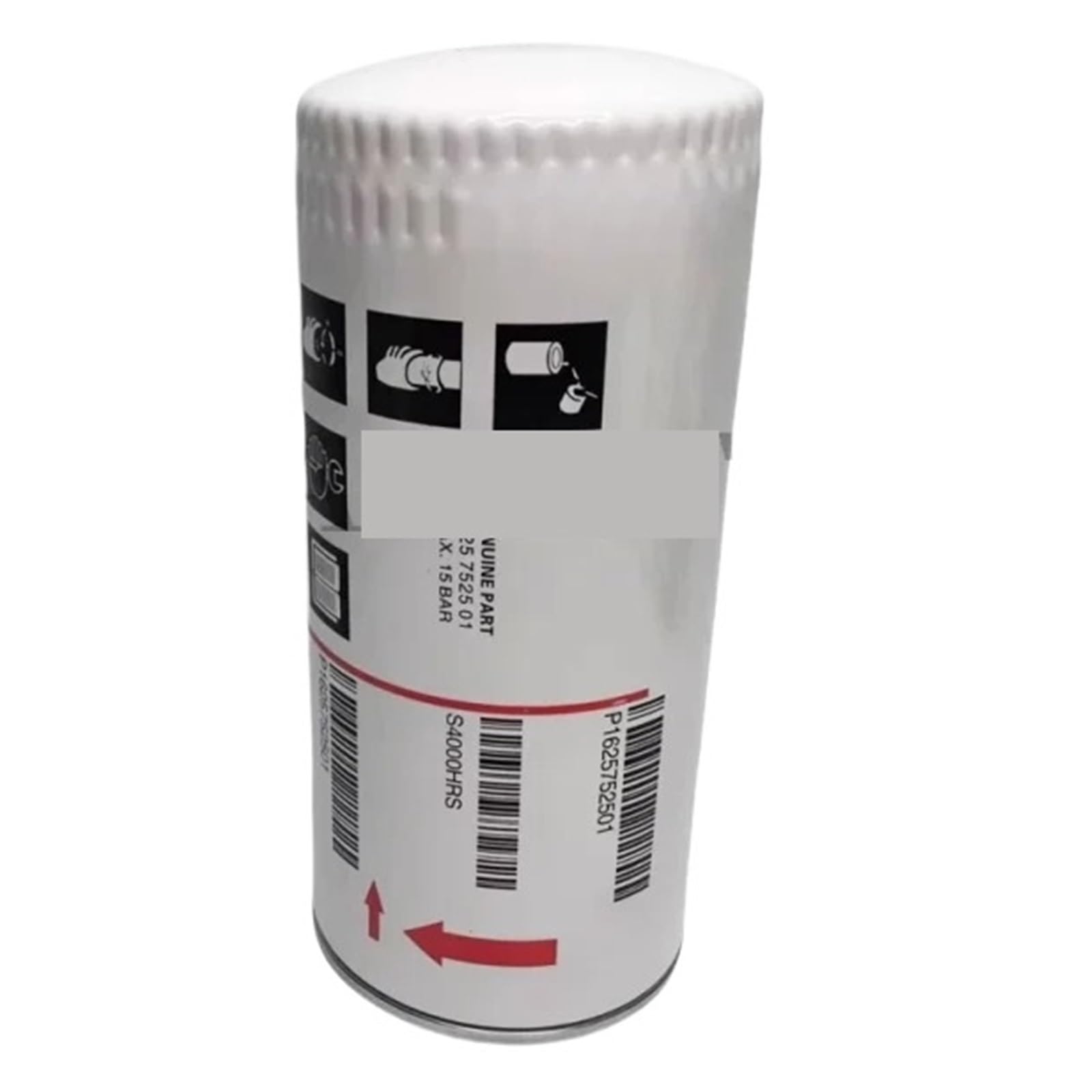 CLEUFWKO Oil Filter 1625752500 1613610500 1625480000 For Air Compressor GA15 GA18 GA22 GA30 GA37 GA45 GA55 GA75(1625480000)
