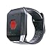 Produktbild DistyNotruf NEO mobiles Notfallarmband für Zuhause - Notrufarmband spritzwasserfest als Telefon für Senioren Hausnotruf Seniorentelefon Notfallknopf Notrufknopf inkl. Clip und Halskette